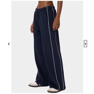 Edikted "Autumn" Cotton Blend Navy Blue Sweatpants - Large - NWT